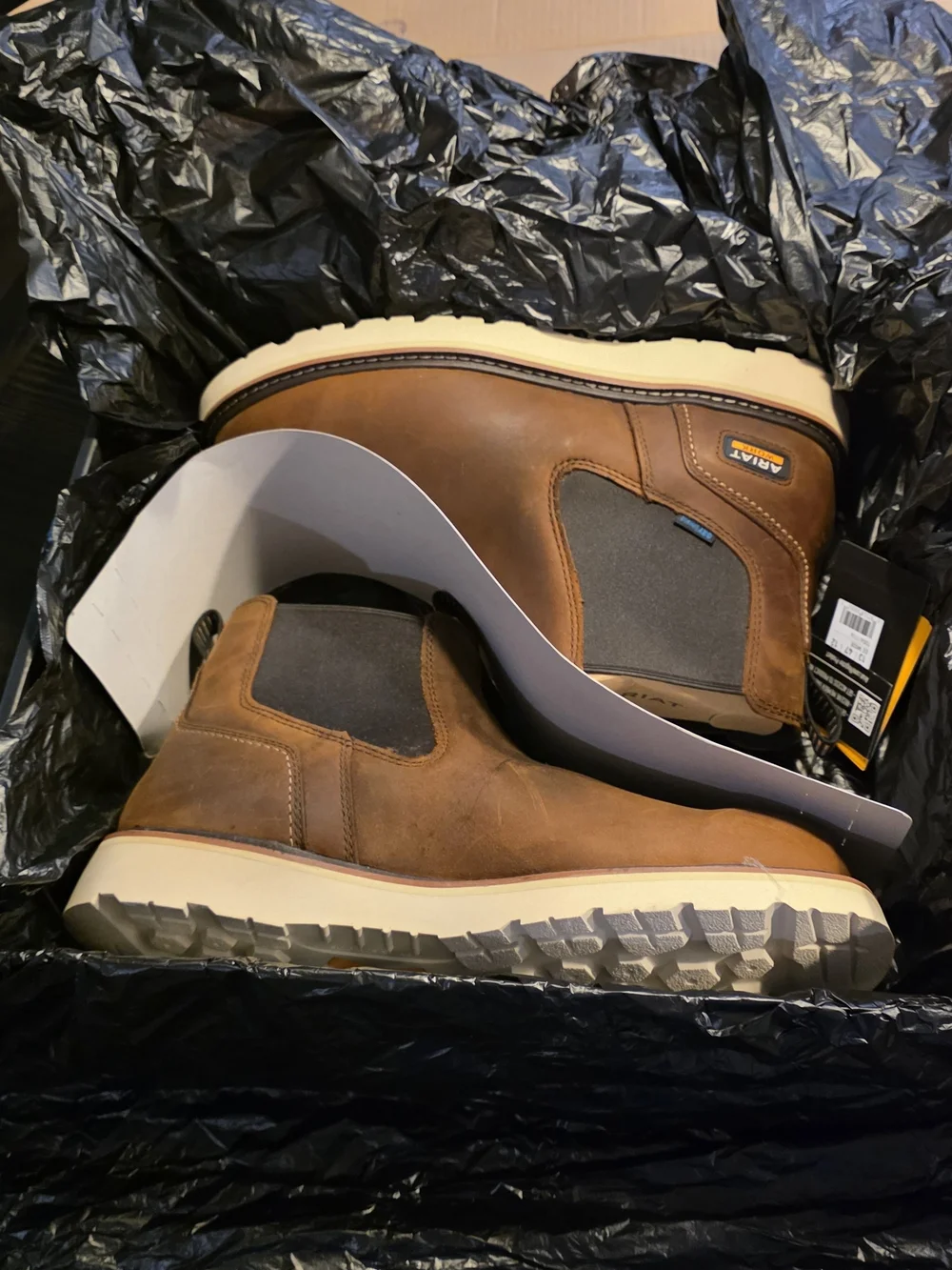NWT Ariat Rebar Wedge Chelsea H2O Boots 13 EE